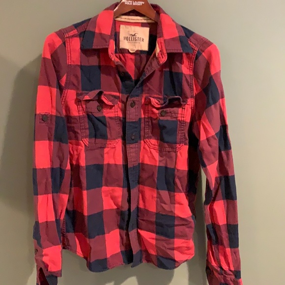 Hollister heavy longsleeve button down size small - Picture 1 of 3